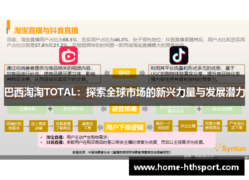 巴西淘淘TOTAL：探索全球市场的新兴力量与发展潜力